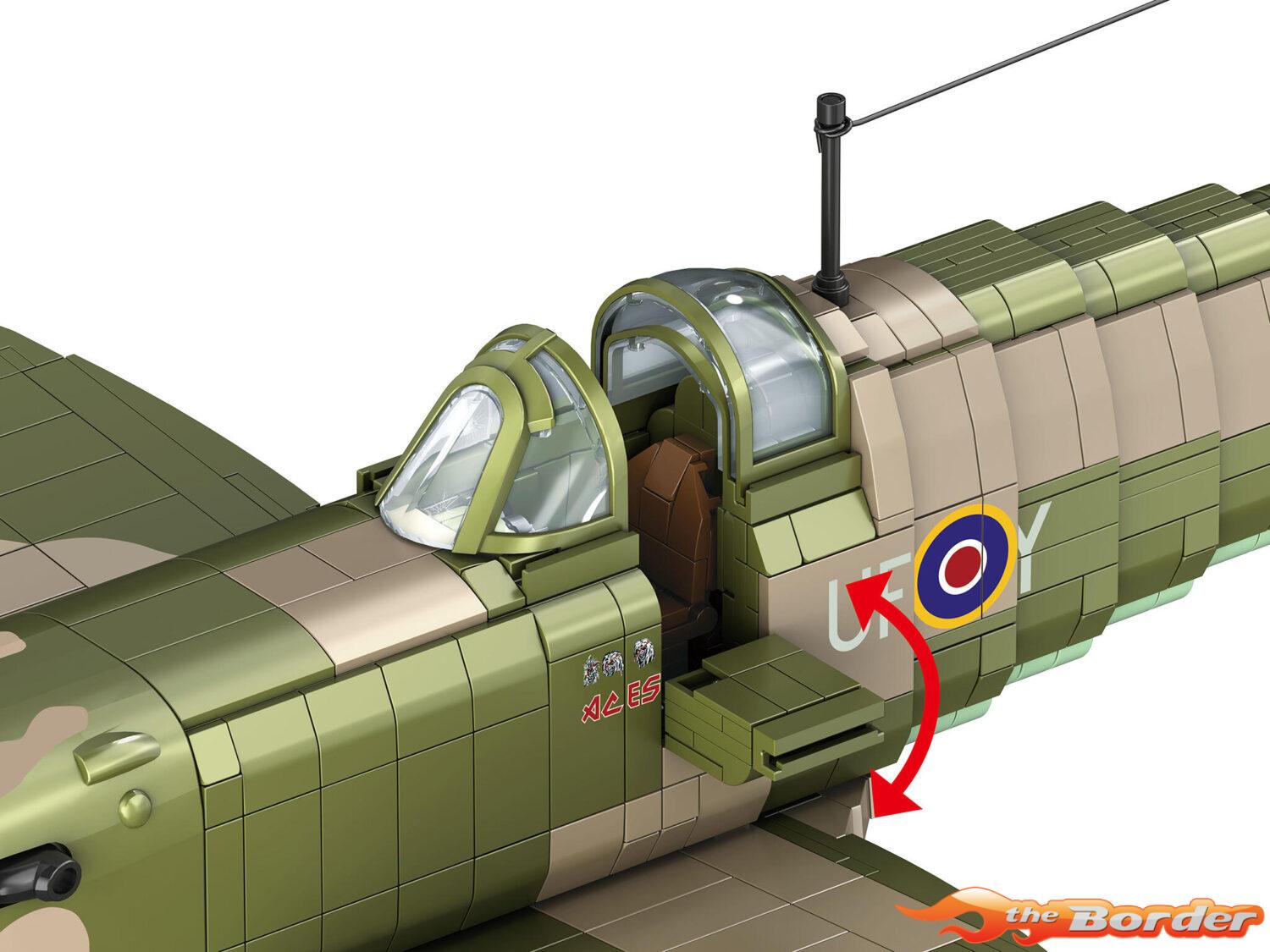Revell Iron Maiden Spitfire MK.II Aces High - Brick System Bouwstenenset 00962 - Afbeelding 5