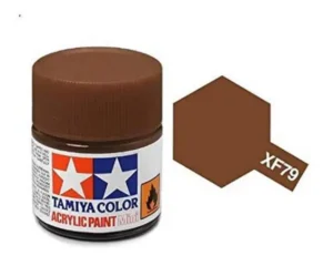 Tamiya Acrylic XF-79 Linoleum Dek Bruin - 10ml Bottle 81779