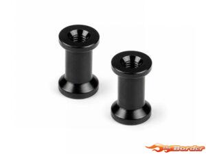 XRAY Alu Mount 10.8mm - Black (2) 376364-C