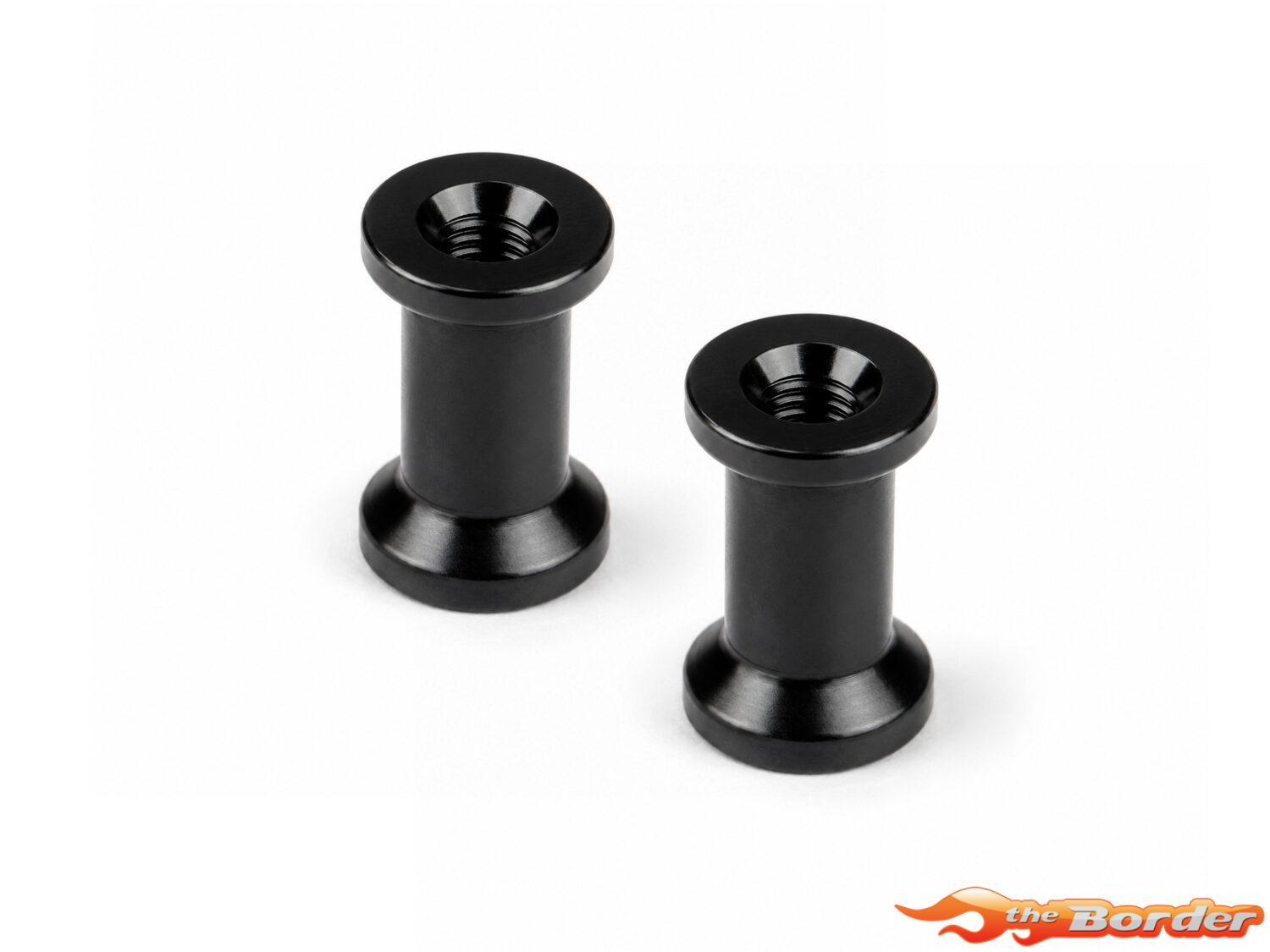 XRAY Alu Mount 10.8mm - Black (2) 376364-C