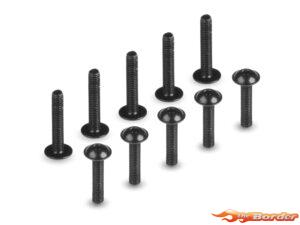 XRAY Hex Screw Flanged SH M3x16 (10) 911316