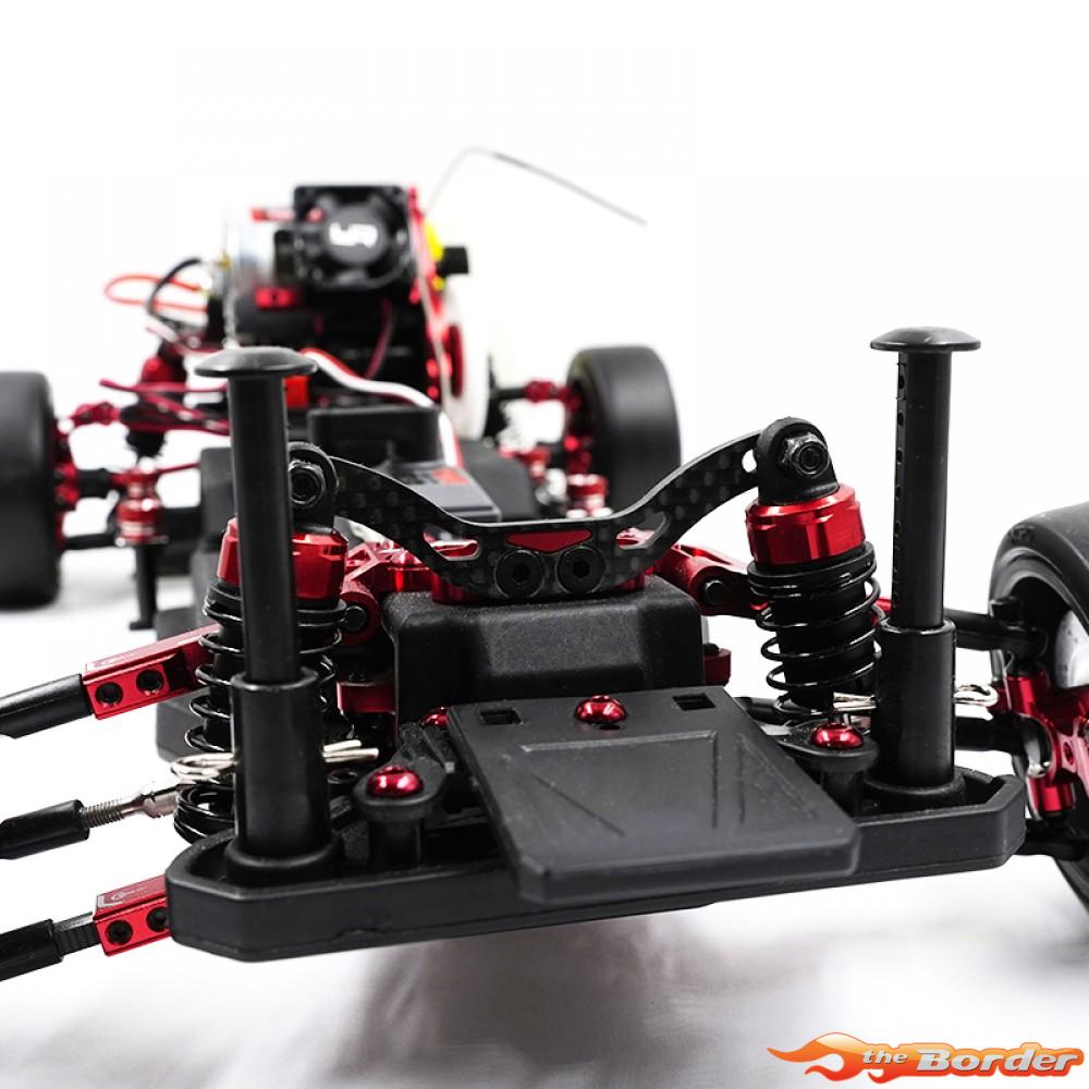 Yeah Racing Alu Front Shock Tower for Kyosho Fazer FZD2 KYFZ-029RD - Afbeelding 4