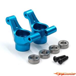 Yeah Racing Alu Toe-In Rear Hub Set for WR02/WR02C/TL01/GF01/G6-01 TAWR-041BU