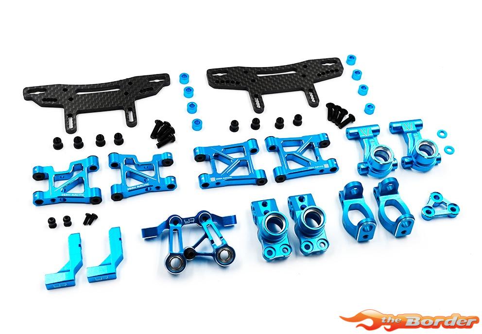 Yeah Racing Aluminium Essential Conversion Kit for Tamiya XM-01 TAXM-S01BU