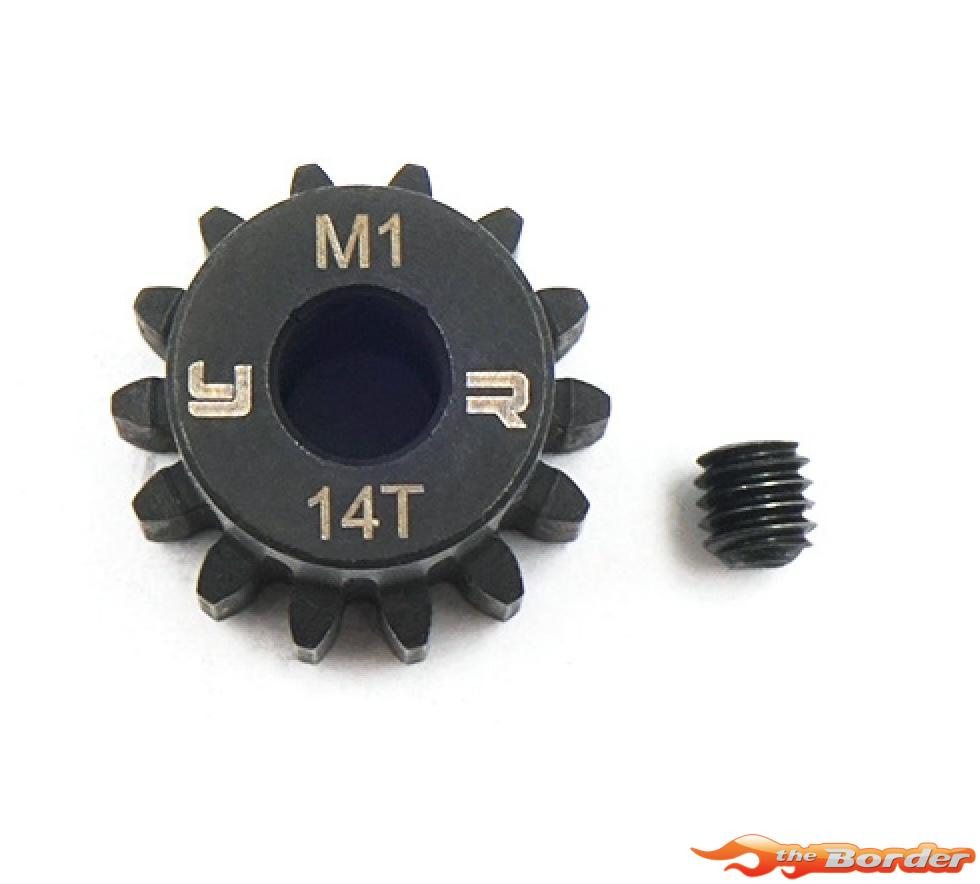 Yeah Racing Pinion 14T Mod1 HD Steel 5mm MG-10004