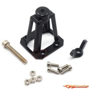 Yeah Racing Steel Spare Tire Carrier for 1/10 Crawler YA-0457BK