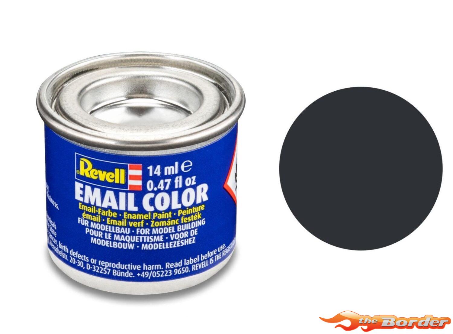 Revell #9 Antraciet Mat RAL 7021 Enamel Paint 14ml 32109