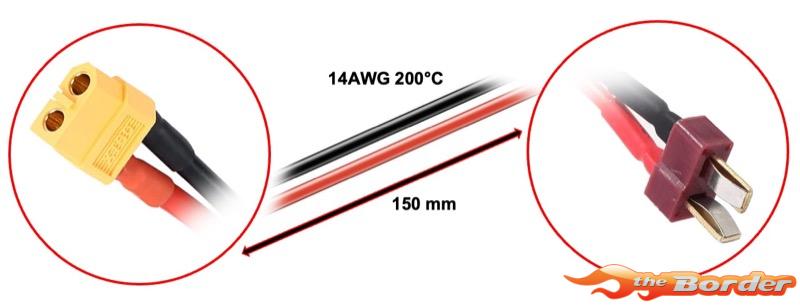 Absima Adapter XT60 naar Deans 3040050
