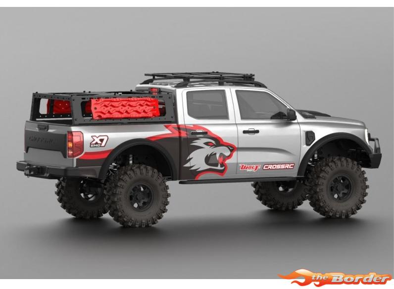 CrossRC Crawling RTR EMO X7 Brushless Silver 1/8 90100272 - Afbeelding 5