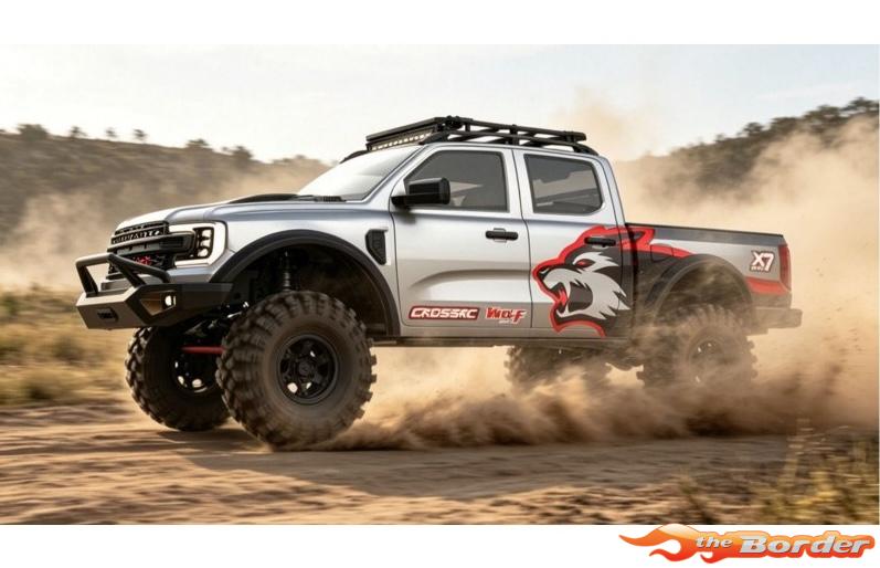 CrossRC Crawling RTR EMO X7 Brushless Silver 1/8 90100272