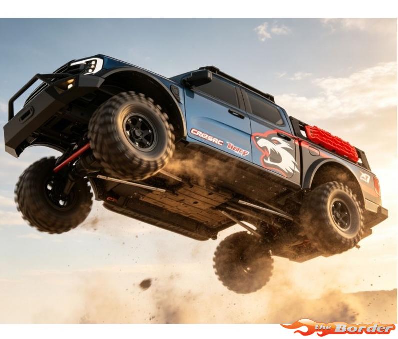 CrossRC Crawling RTR EMO X7 Brushless Silver 1/8 90100272 - Afbeelding 4