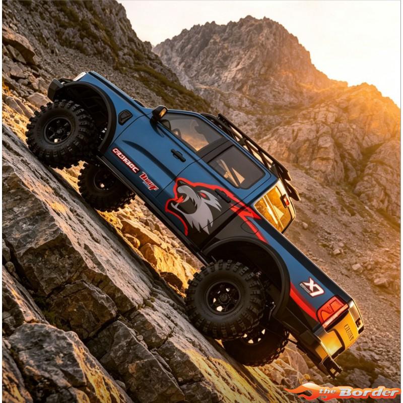CrossRC Crawling RTR EMO X7 Brushless Silver 1/8 90100272 - Afbeelding 3