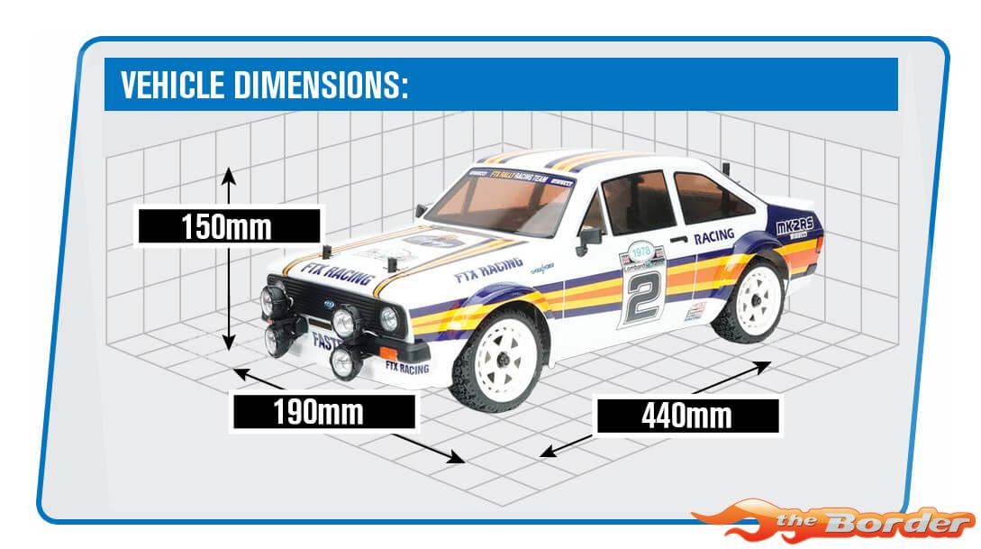 FTX Stinger 1/10 Brushless 4Wd Rally Car RTR 5470W - Afbeelding 2