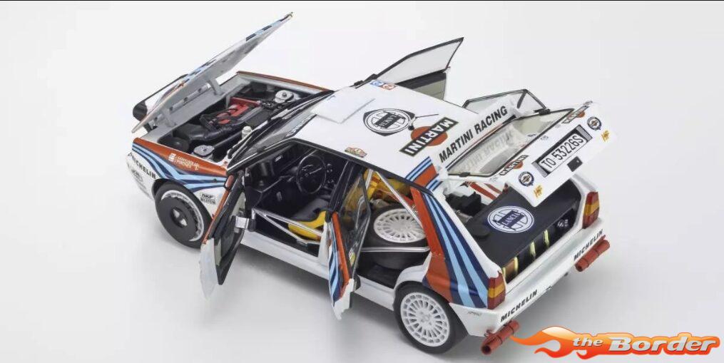 Kyosho 1/18 Lancia Delta Integrale Evo 1000 Lakes 1992 Nr.3 08348L - Afbeelding 2