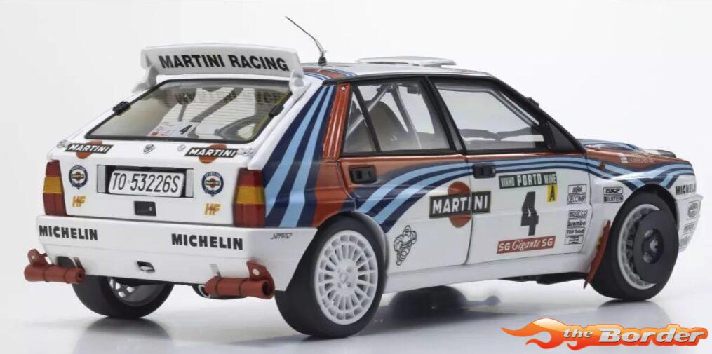 Kyosho 1/18 Lancia Delta Integrale Evo Portugal 1992 Nr.4 08348K - Afbeelding 4