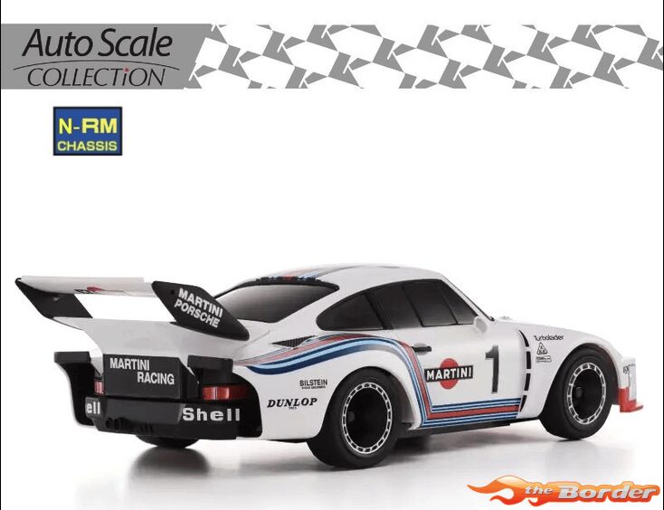Kyosho Mini-Z Body Set Porsche 935 Turbo 1976 Martini No.1 (N-RM) MZP166M1B - Afbeelding 3