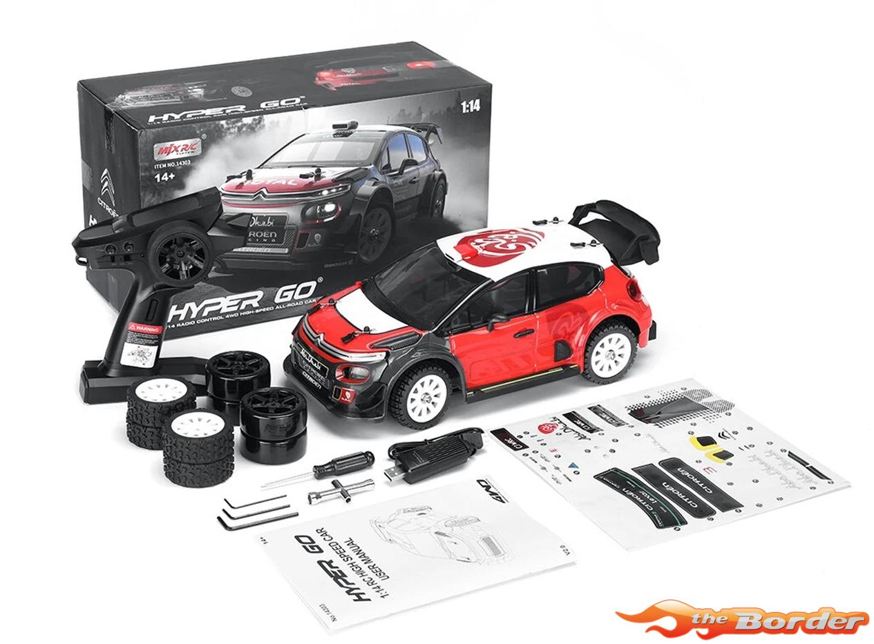 MJX Hyper Go Citroen C3 WRC 4WD RTR 1/14 14303 - Afbeelding 3