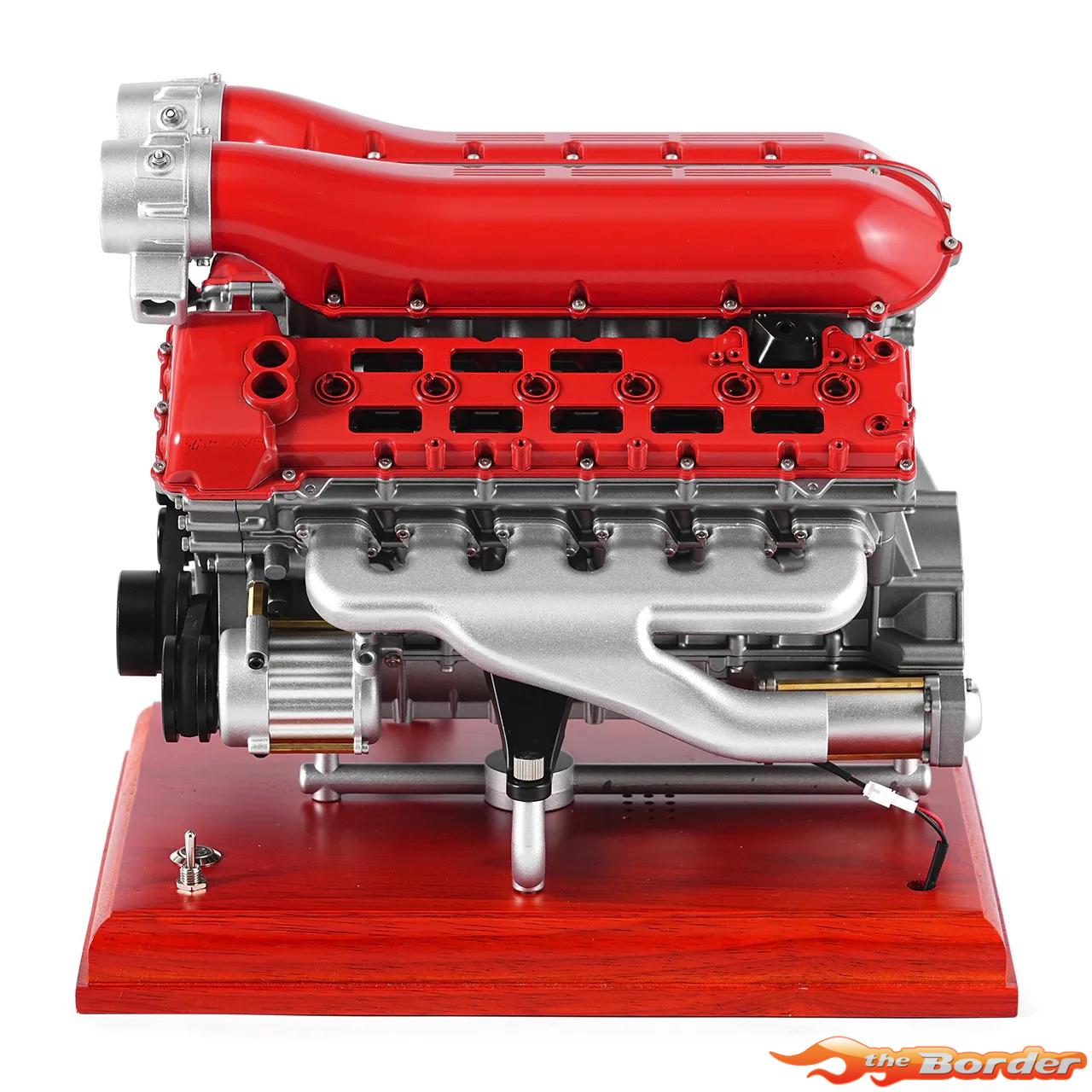 Teching DM108 V12 Engine Model Kit (Aluminium / Stainless Steel) TG-DM108 - Afbeelding 5