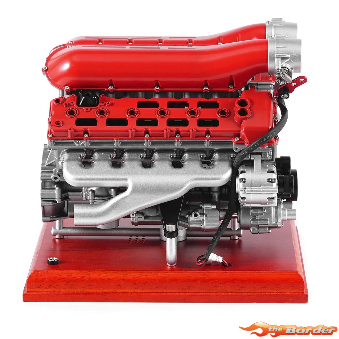 Teching DM108 V12 Engine Model Kit (Aluminium / Stainless Steel) TG-DM108 - Afbeelding 6