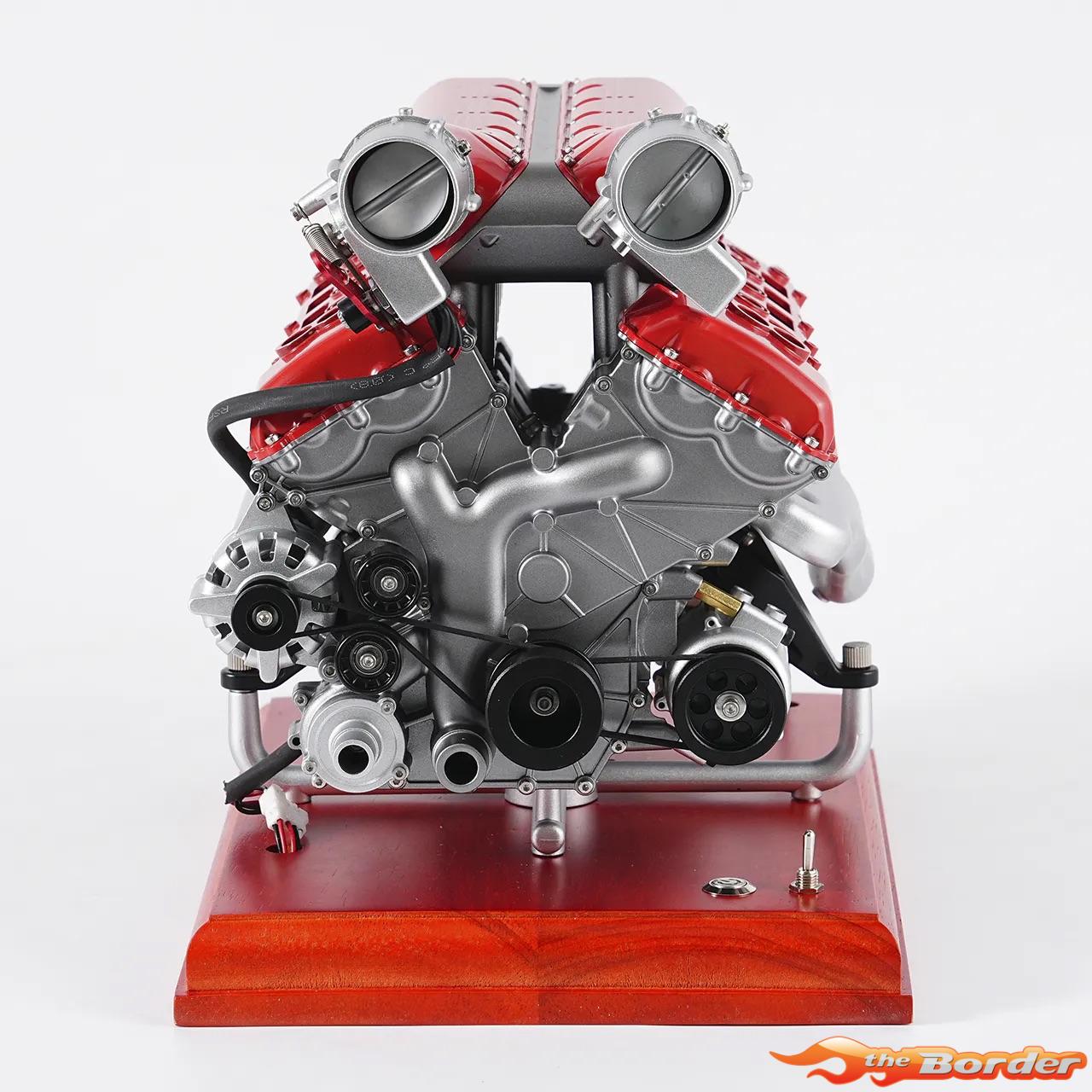 Teching DM108 V12 Engine Model Kit (Aluminium / Stainless Steel) TG-DM108 - Afbeelding 7