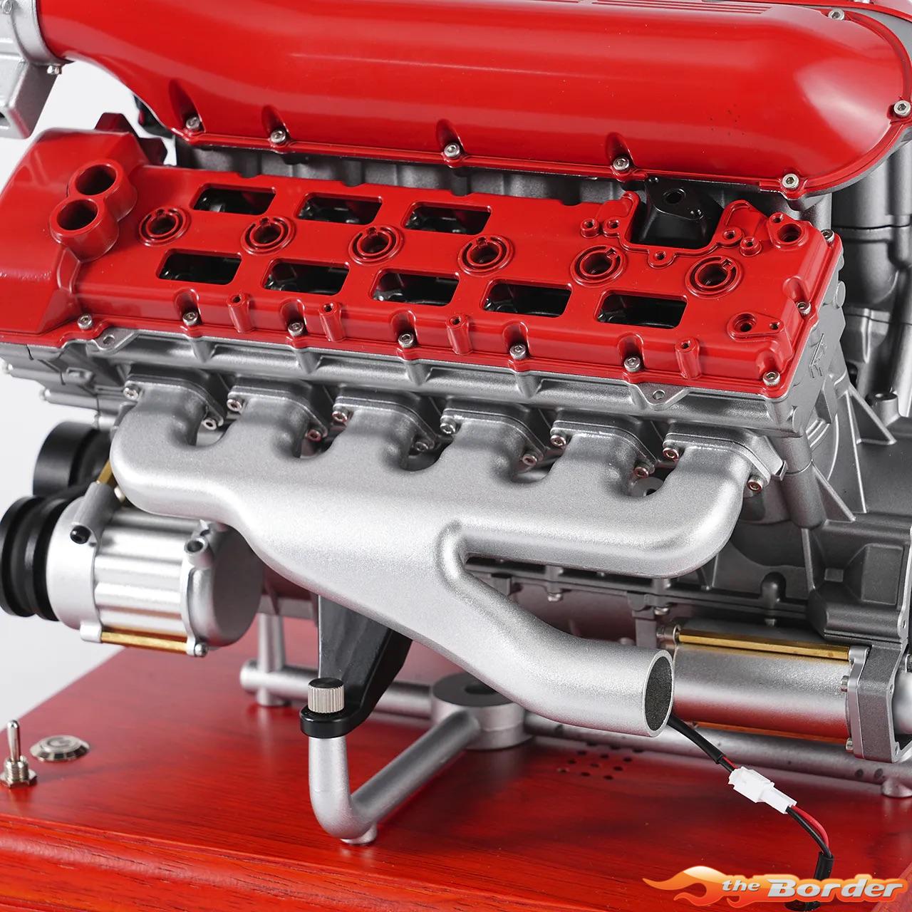 Teching DM108 V12 Engine Model Kit (Aluminium / Stainless Steel) TG-DM108 - Afbeelding 11