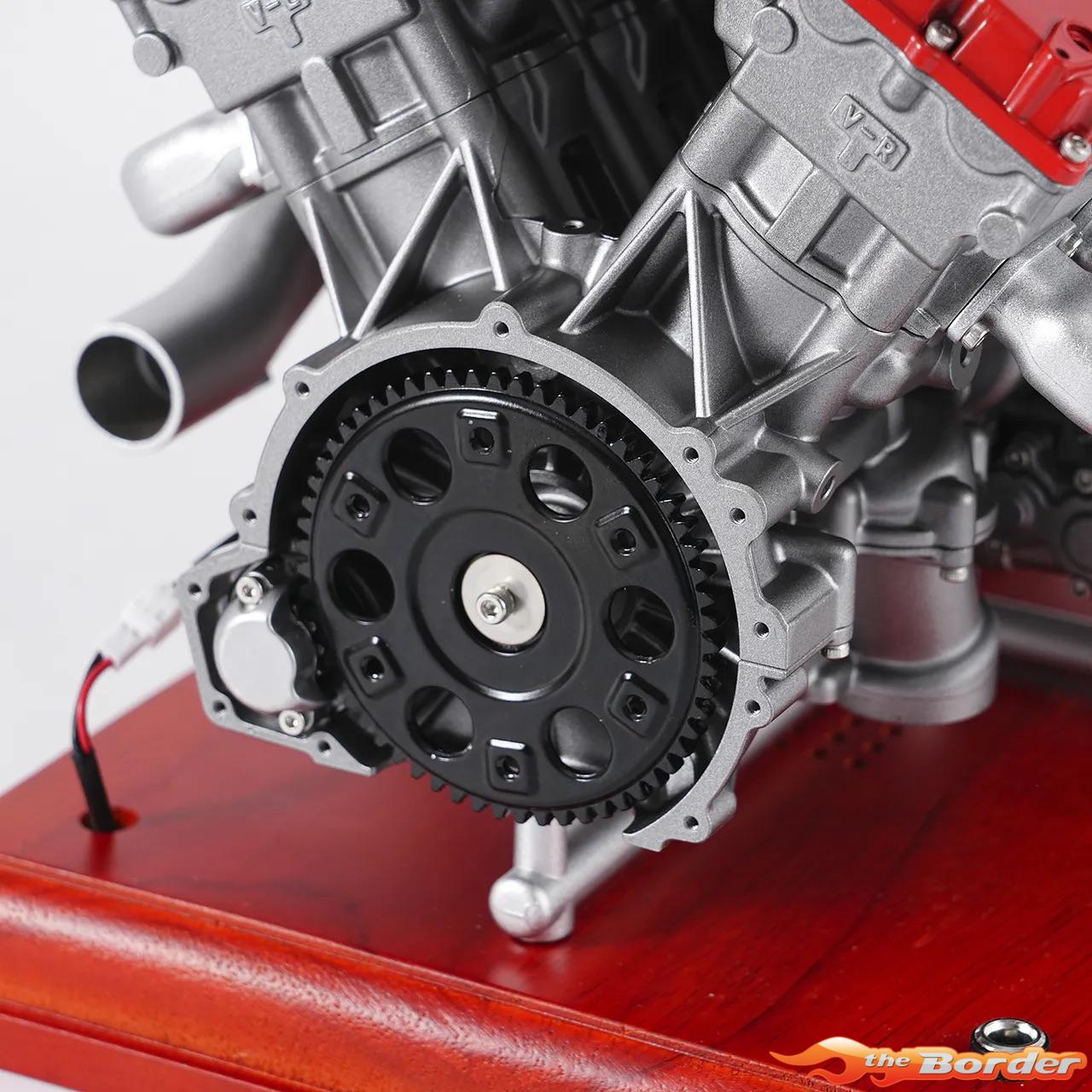 Teching DM108 V12 Engine Model Kit (Aluminium / Stainless Steel) TG-DM108 - Afbeelding 9