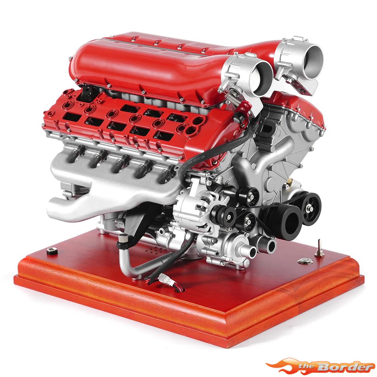 Teching DM108 V12 Engine Model Kit (Aluminium / Stainless Steel) TG-DM108 - Afbeelding 3