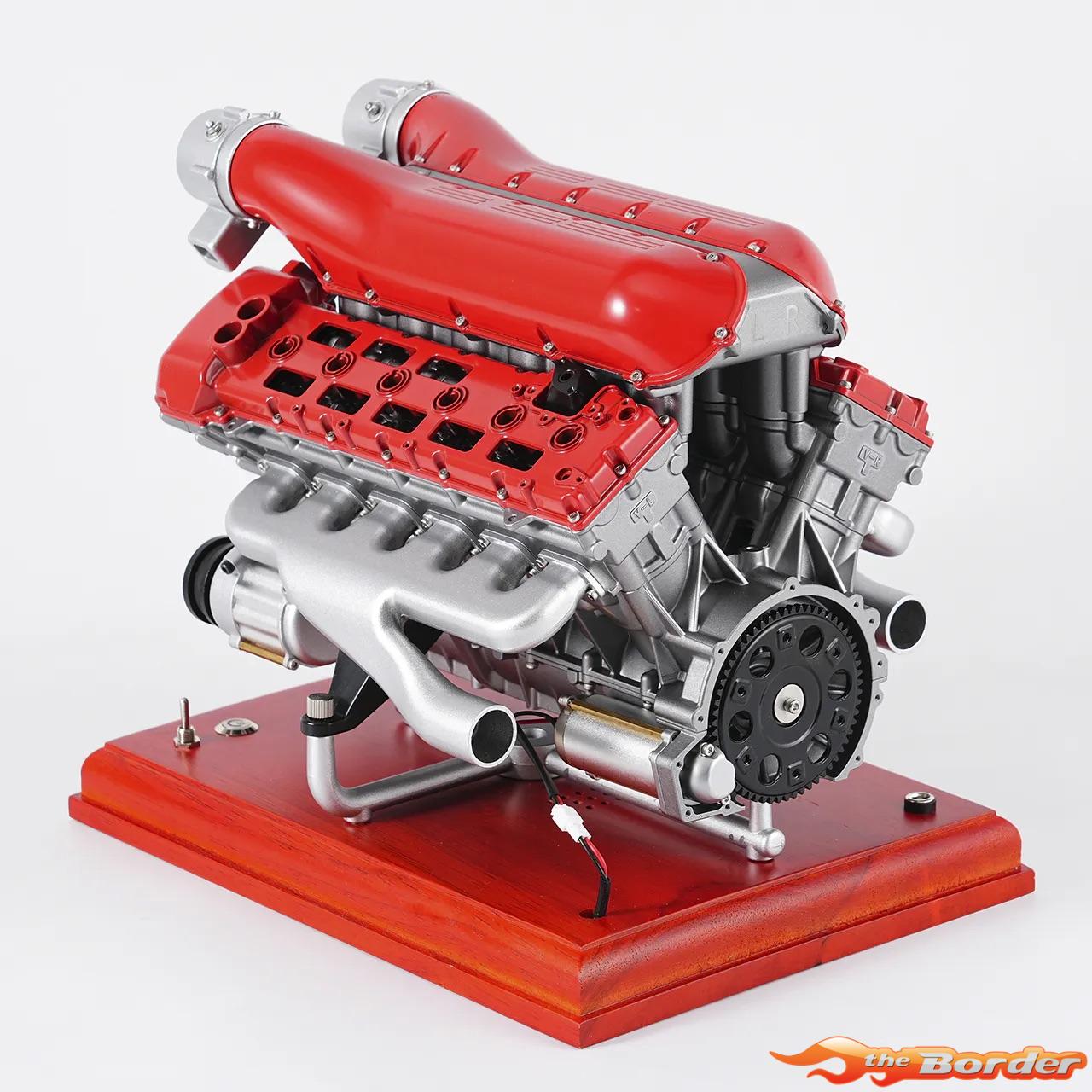 Teching DM108 V12 Engine Model Kit (Aluminium / Stainless Steel) TG-DM108 - Afbeelding 4