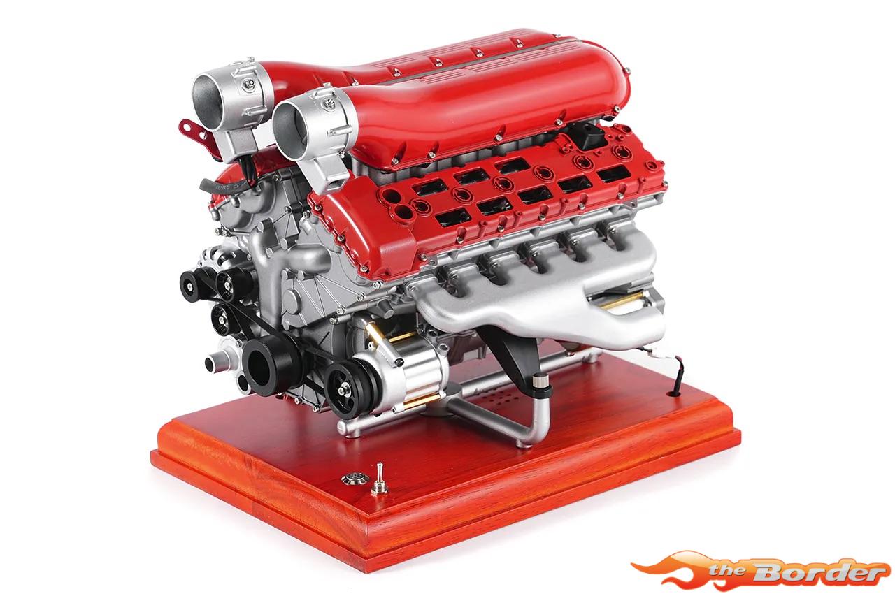 Teching DM108 V12 Engine Model Kit (Aluminium / Stainless Steel) TG-DM108