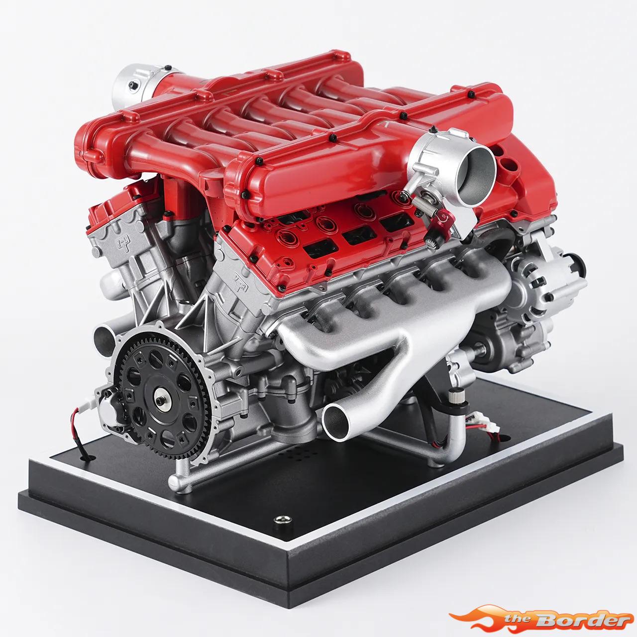 Teching DM109 V12 Engine Model Kit (Aluminium / Stainless Steel) TG-DM109 - Afbeelding 7