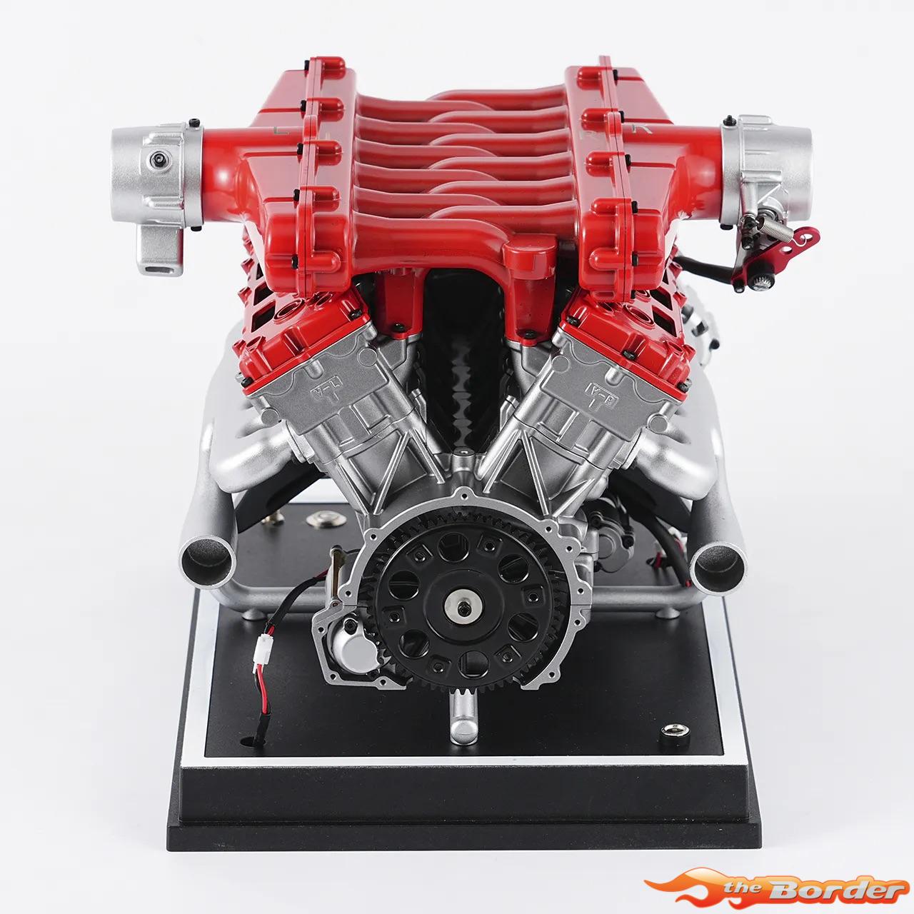 Teching DM109 V12 Engine Model Kit (Aluminium / Stainless Steel) TG-DM109 - Afbeelding 6