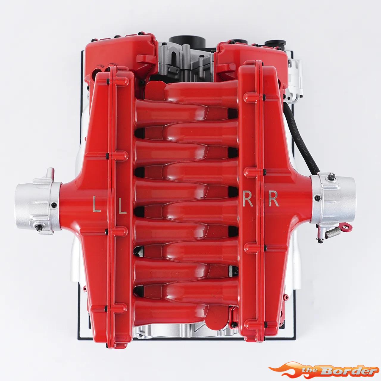 Teching DM109 V12 Engine Model Kit (Aluminium / Stainless Steel) TG-DM109 - Afbeelding 14
