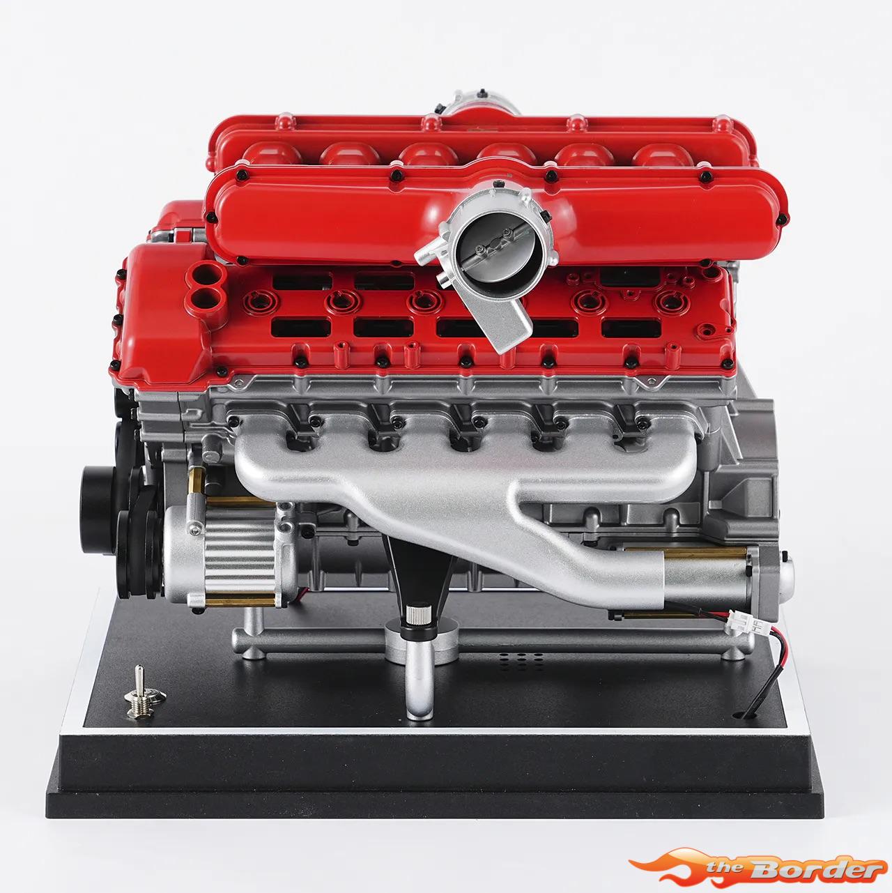 Teching DM109 V12 Engine Model Kit (Aluminium / Stainless Steel) TG-DM109
