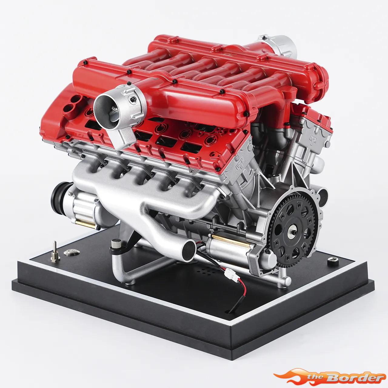Teching DM109 V12 Engine Model Kit (Aluminium / Stainless Steel) TG-DM109