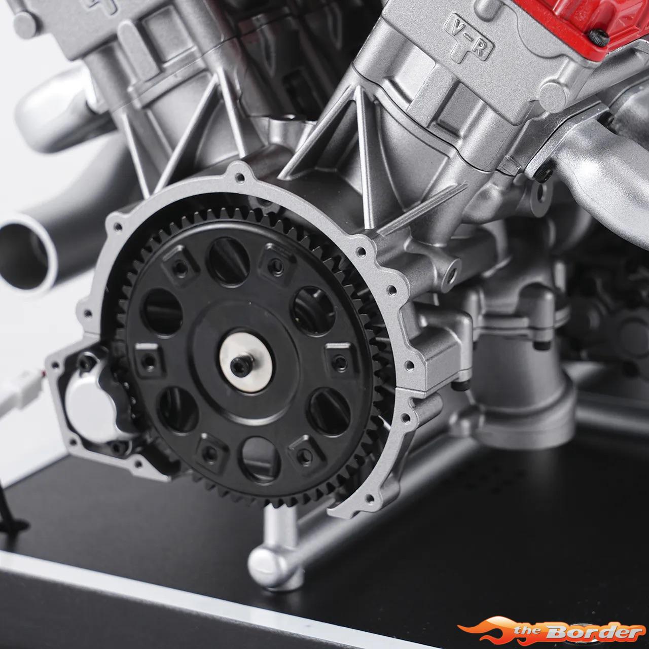 Teching DM109 V12 Engine Model Kit (Aluminium / Stainless Steel) TG-DM109 - Afbeelding 12