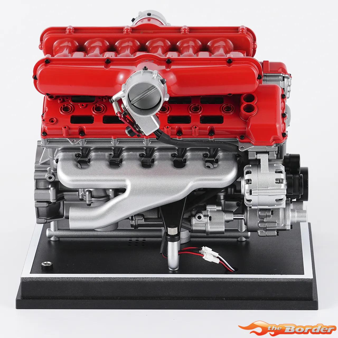 Teching DM109 V12 Engine Model Kit (Aluminium / Stainless Steel) TG-DM109 - Afbeelding 8