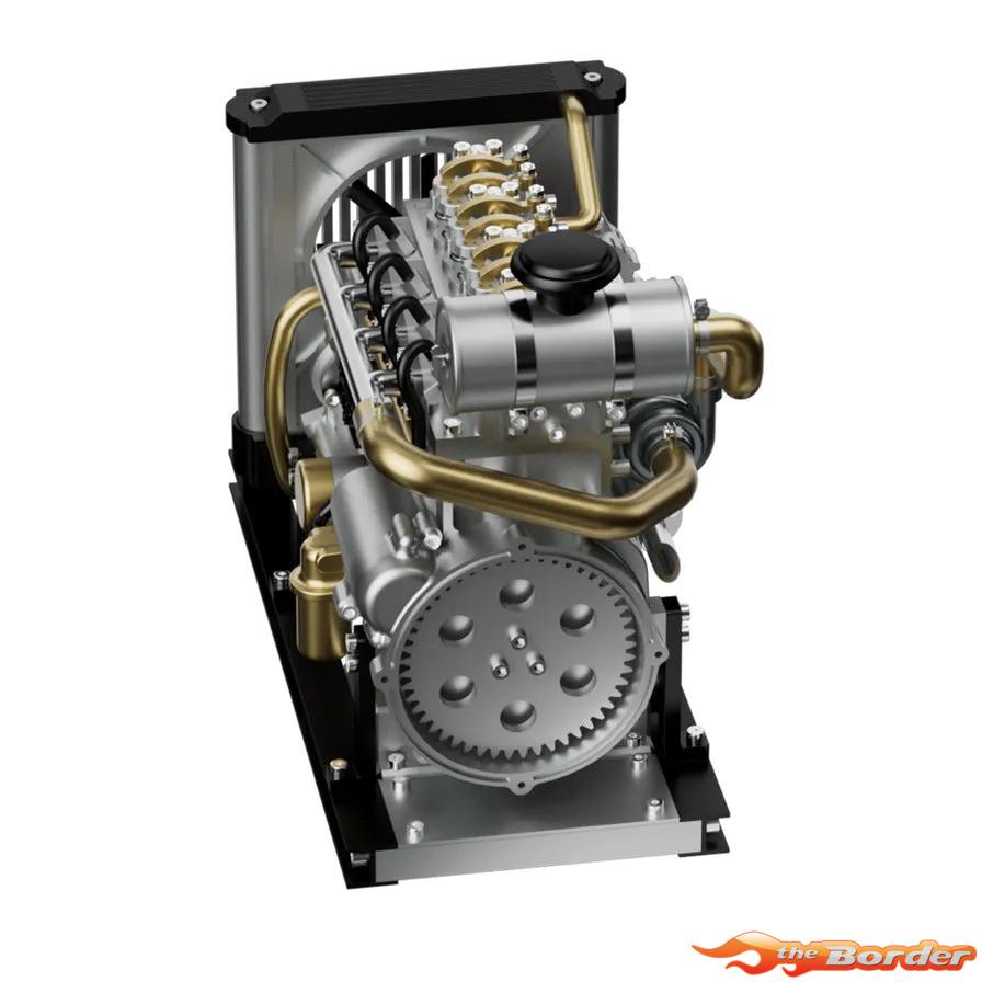 Teching DM115 Mini 4 Cylinder Diesel Engine Model Kit (Aluminium / Stainless Steel) TG-DM115 - Afbeelding 9