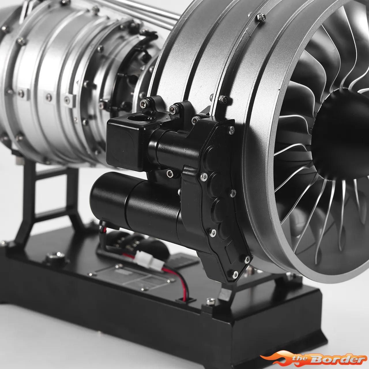 Teching DM121 Civil Turbofan Engine Model Kit (Aluminium / Stainless Steel) TG-DM121 - Afbeelding 7