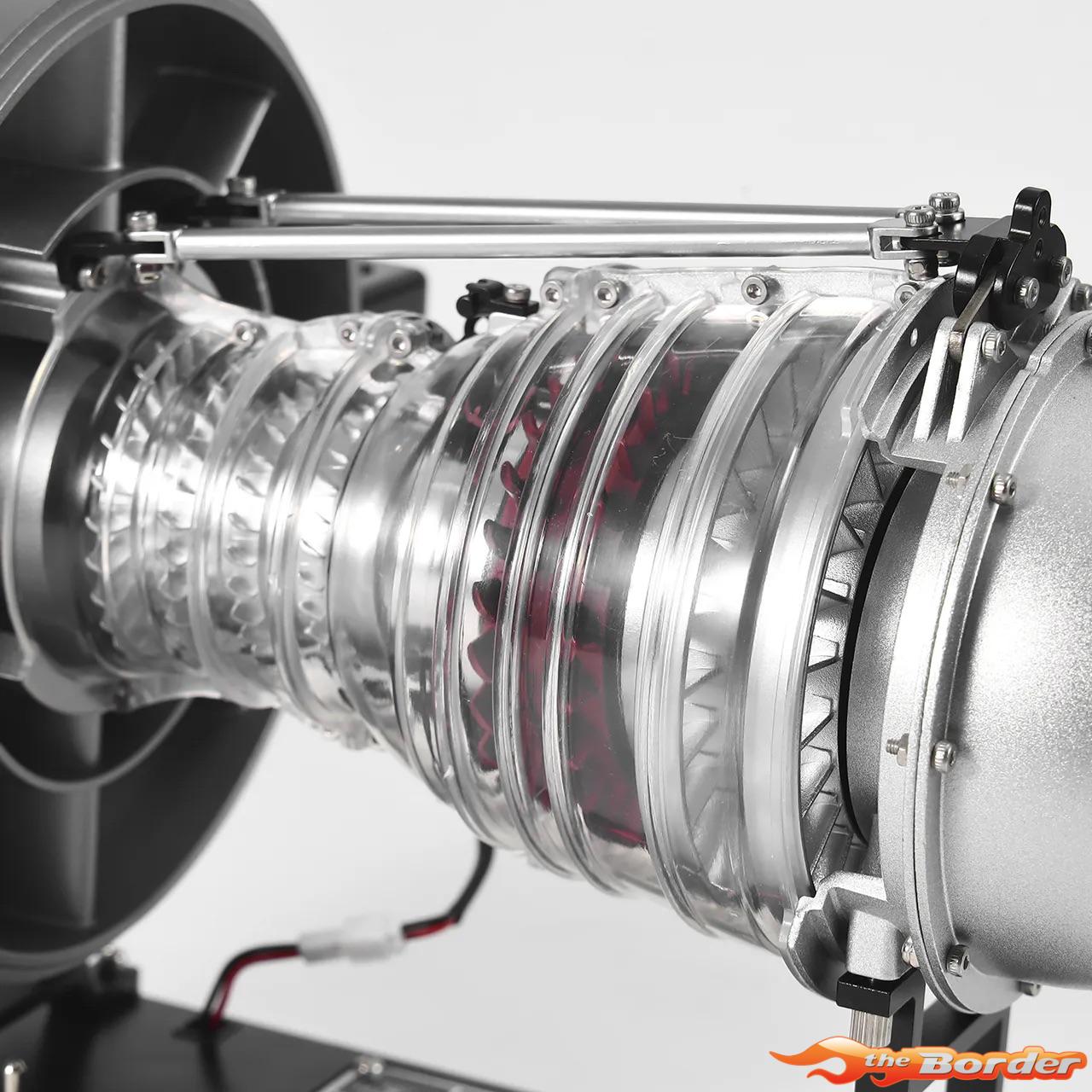 Teching DM121 Civil Turbofan Engine Model Kit (Aluminium / Stainless Steel) TG-DM121 - Afbeelding 8