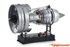 Teching DM121 Civil Turbofan Engine Model Kit (Aluminium / Stainless Steel) TG-DM121