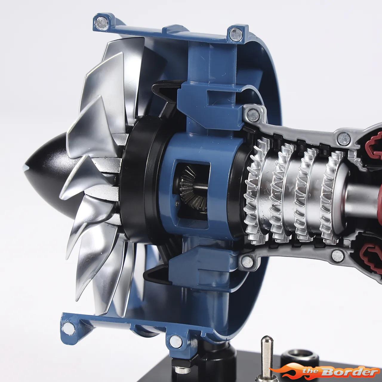 Teching DM122 Mini Turbofan Engine Model Kit (Aluminium / Stainless Steel) TG-DM122 - Afbeelding 11