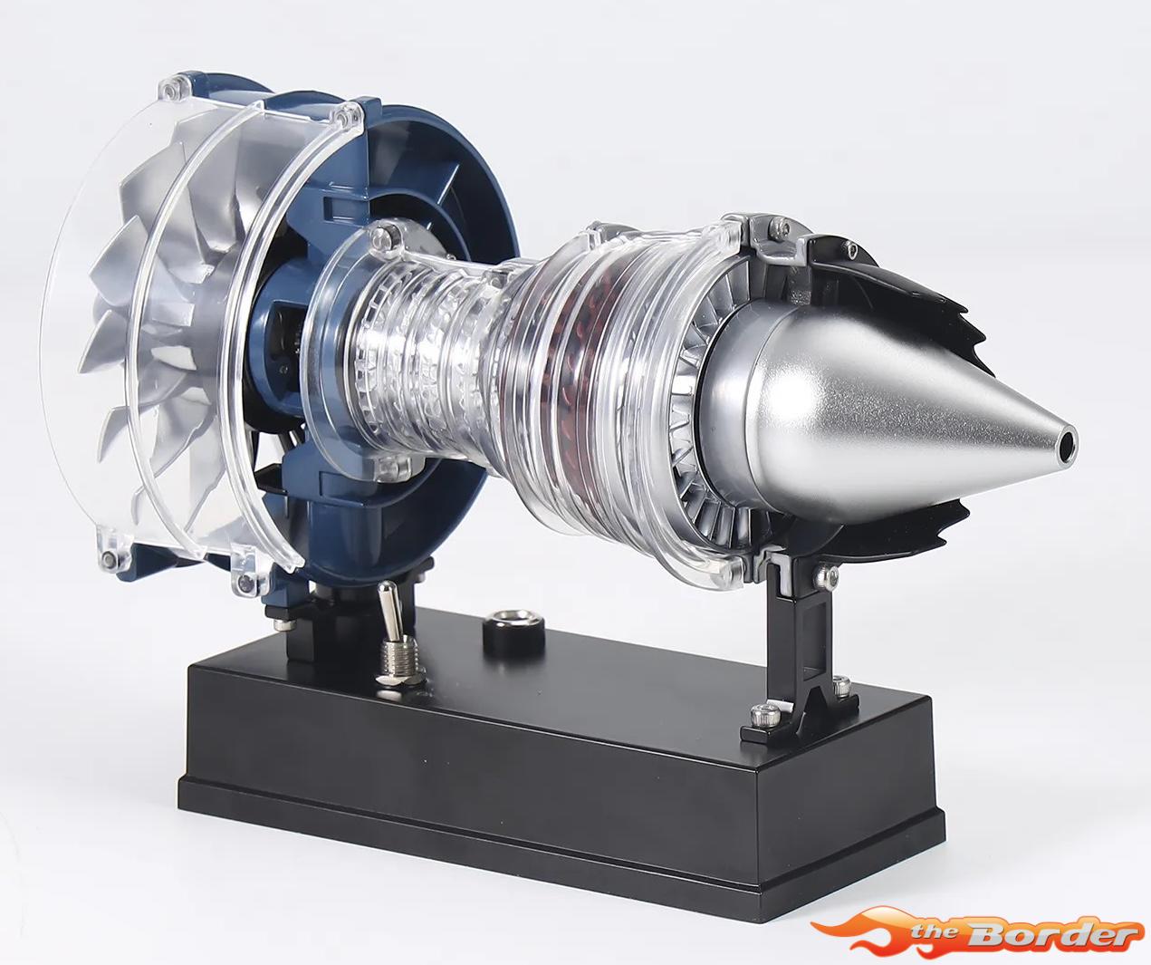 Teching DM122 Mini Turbofan Engine Model Kit (Aluminium / Stainless Steel) TG-DM122 - Afbeelding 3