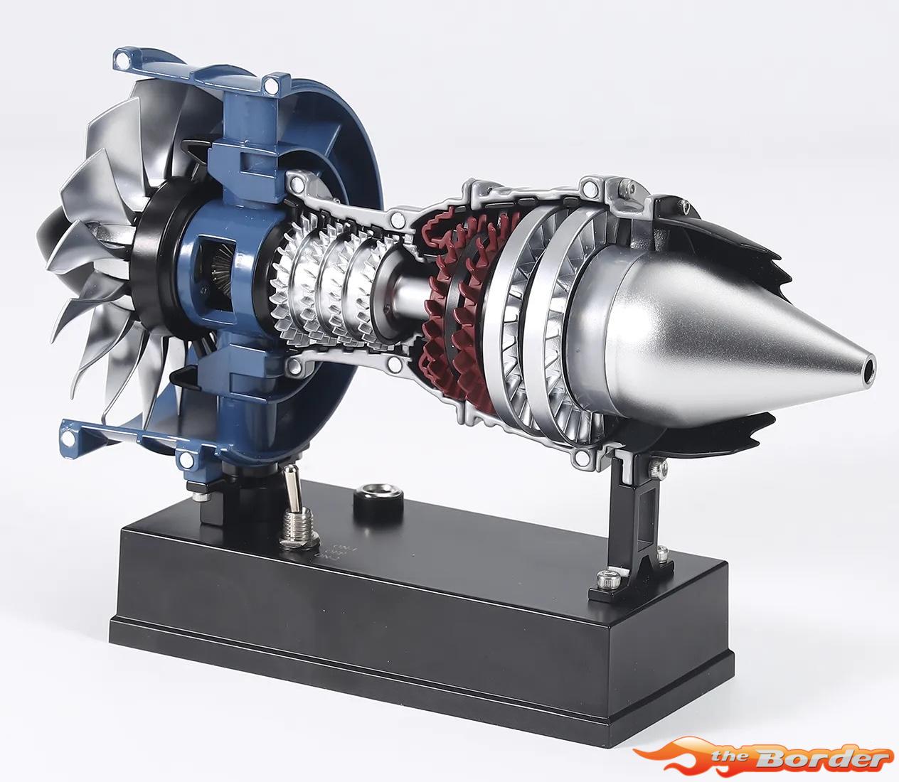 Teching DM122 Mini Turbofan Engine Model Kit (Aluminium / Stainless Steel) TG-DM122 - Afbeelding 4