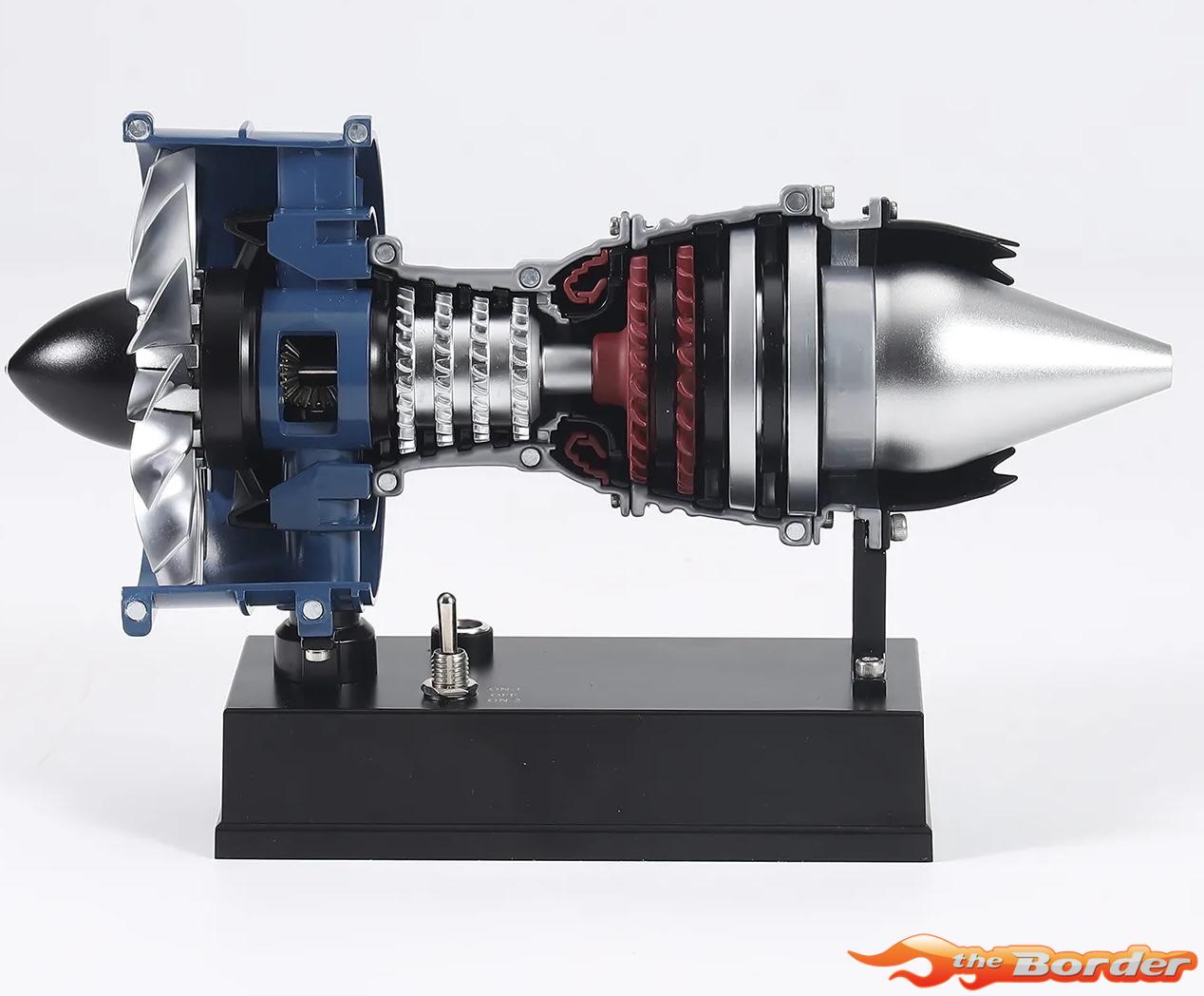Teching DM122 Mini Turbofan Engine Model Kit (Aluminium / Stainless Steel) TG-DM122 - Afbeelding 7