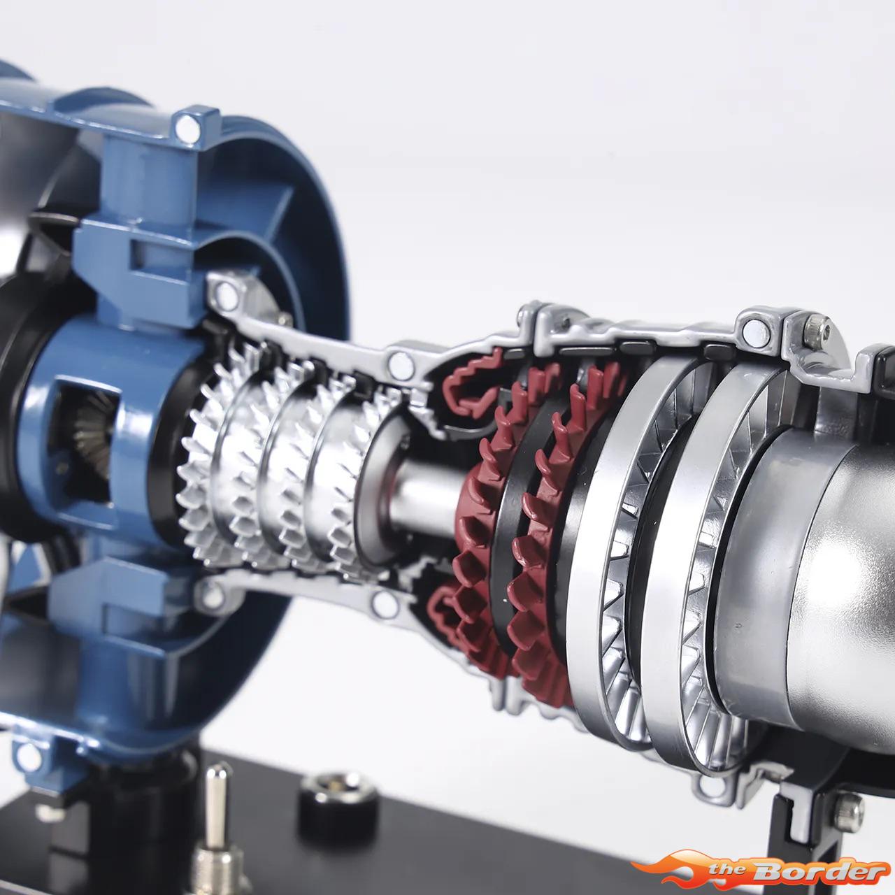 Teching DM122 Mini Turbofan Engine Model Kit (Aluminium / Stainless Steel) TG-DM122 - Afbeelding 8