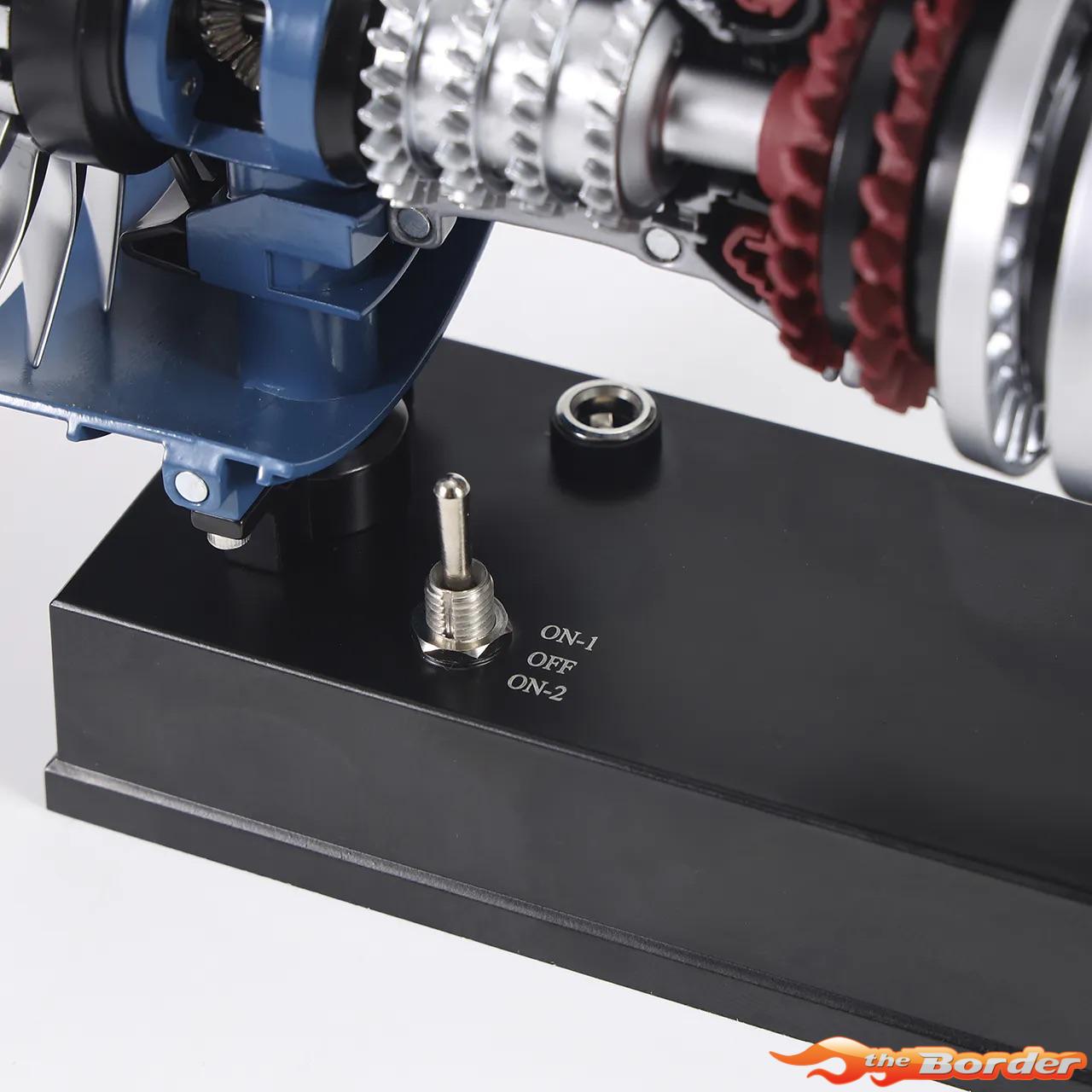 Teching DM122 Mini Turbofan Engine Model Kit (Aluminium / Stainless Steel) TG-DM122 - Afbeelding 9
