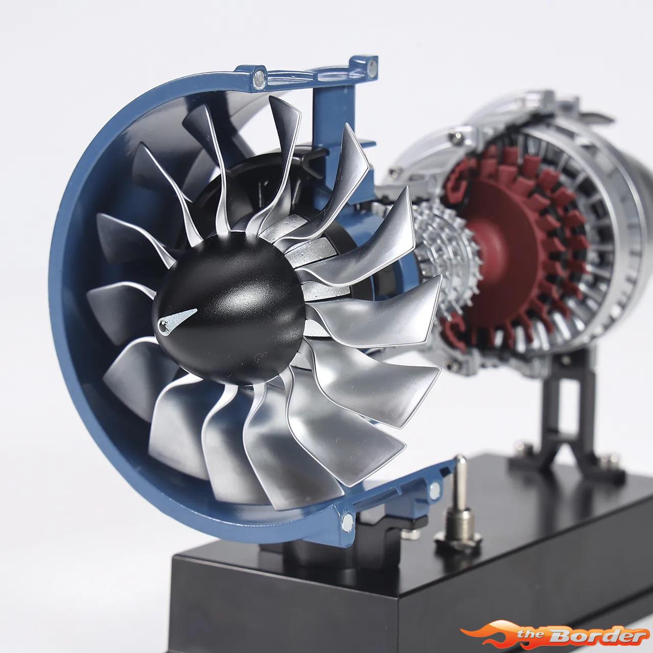 Teching DM122 Mini Turbofan Engine Model Kit (Aluminium / Stainless Steel) TG-DM122 - Afbeelding 10