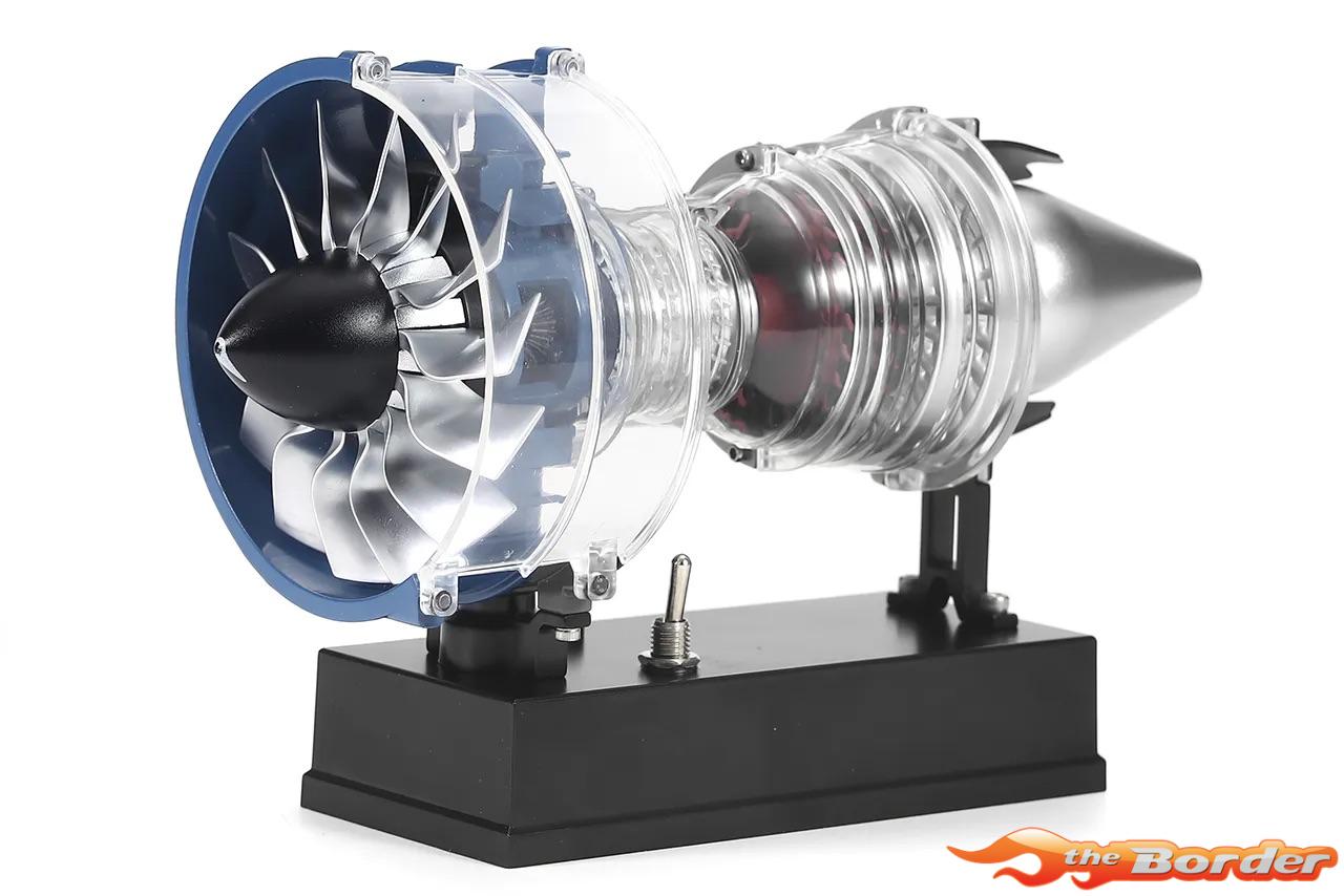 Teching DM122 Mini Turbofan Engine Model Kit (Aluminium / Stainless Steel) TG-DM122