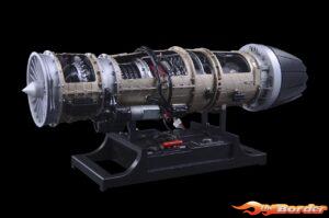 Teching DM135 Small Bypass Turbofan Engine Model Kit (Aluminium / Stainless Steel) TG-DM135