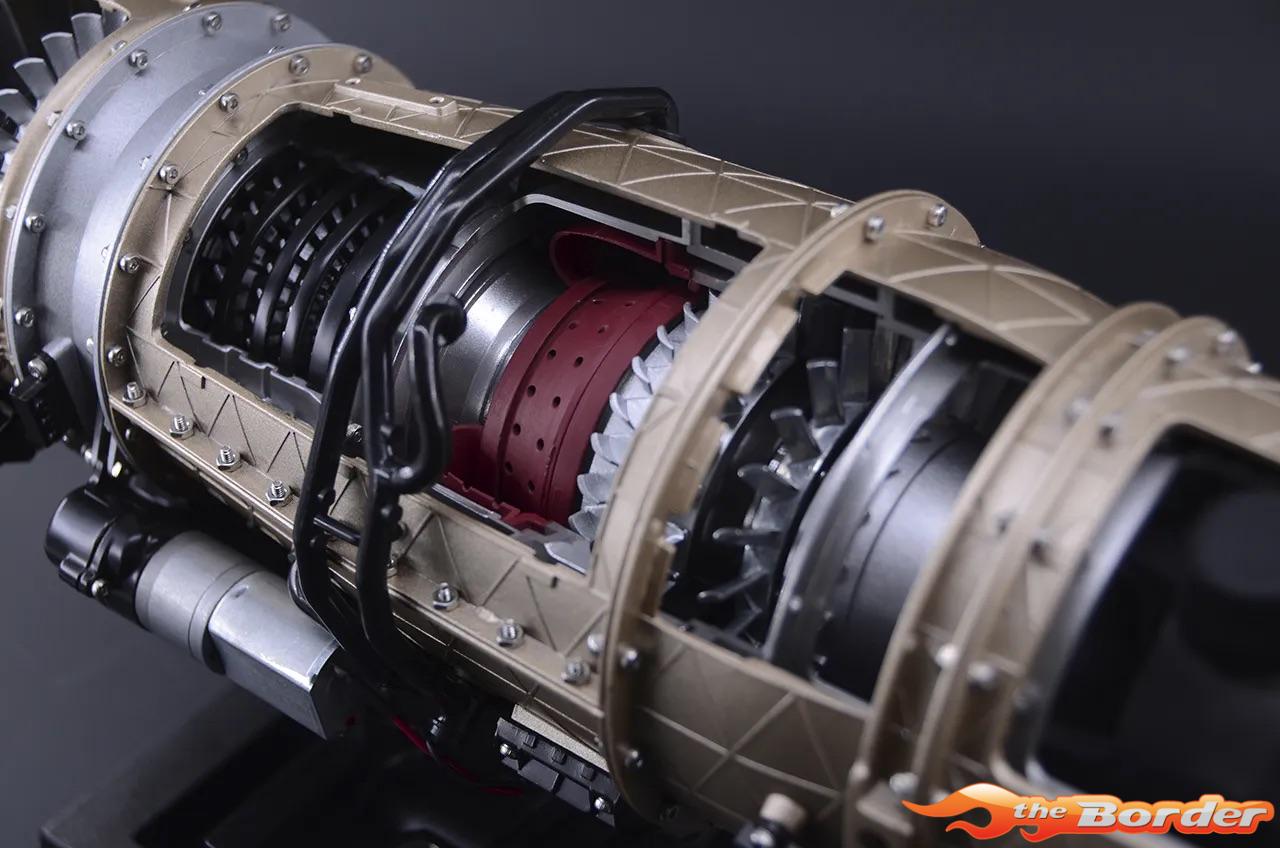 Teching DM135 Small Bypass Turbofan Engine Model Kit (Aluminium / Stainless Steel) TG-DM135 - Afbeelding 8